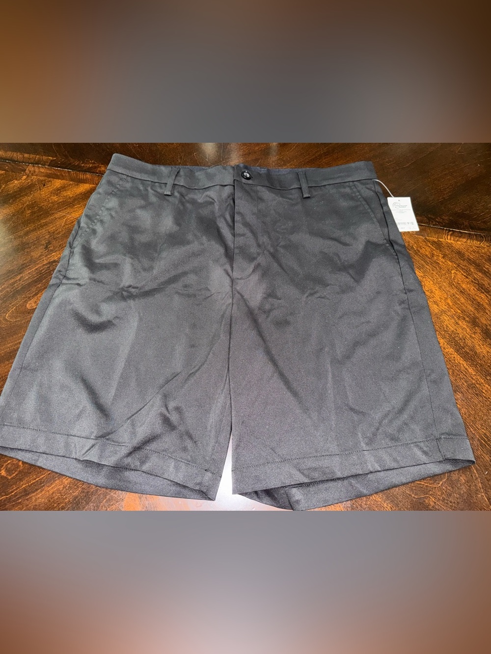 Amazon Essentials Men's Black Performance Shorts NWT